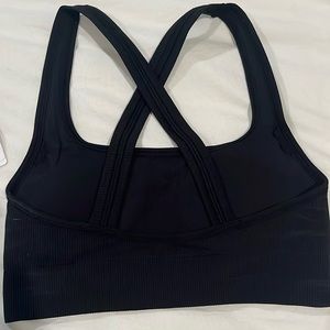 Athleta black sports bra.